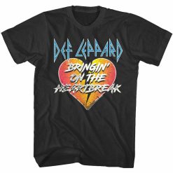 Def Leppard Bringin On The Heartbreak T shirt 