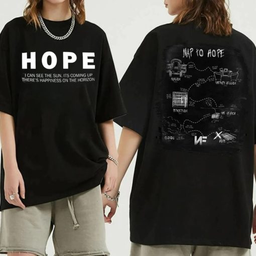 Map To Hope Rapper NF Hope Tour Shirt