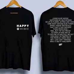 NF Music Happy Shirt Tour 2023 Tee