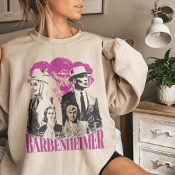 Vintage Barbenheimer Shirt For Barbie Movie Fan