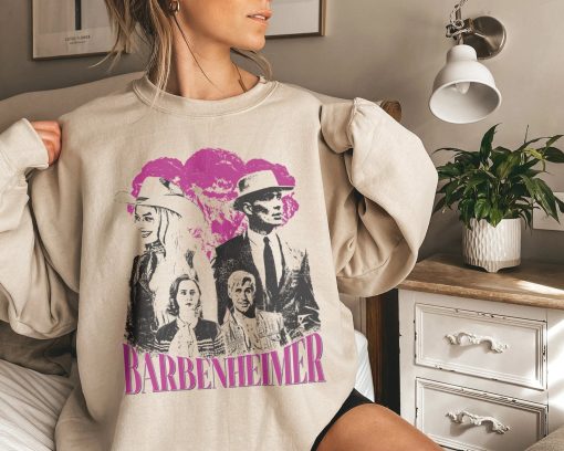 Vintage Barbenheimer Shirt For Barbie Movie Fan