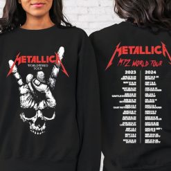 Metallica World Tour Dates 2023-2024 Shirt, Metallica M72 World Tour Shirt