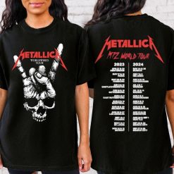 Metallica World Tour Dates 2023 2024 Shirt, Metallica M72 World Tour Shirt