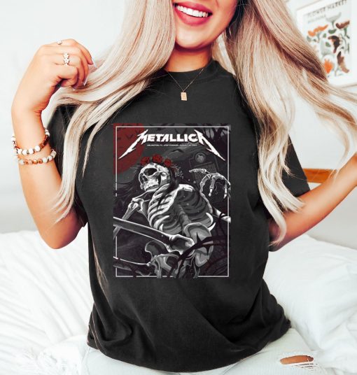 Second Night Of The M72 Arlington In AT&T Stadium Metallica August 2023 World Tour Shirt